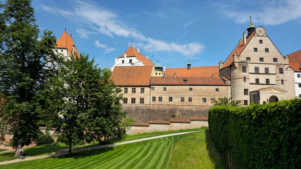 Mittelalterliche Pracht über Landshut