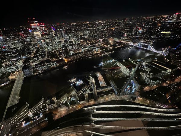Atemberaubende Aussicht über London