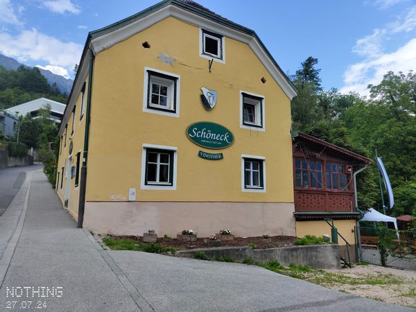 Haubenküche in historischer Jagdresidenz