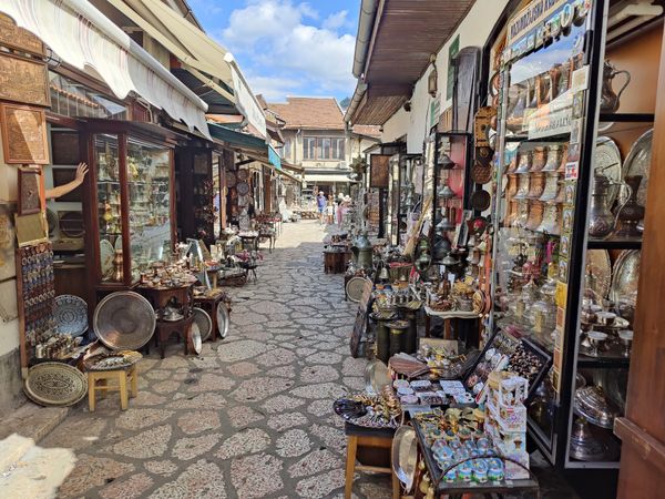 Tauche ein in das Herz von Sarajevos Altstadt