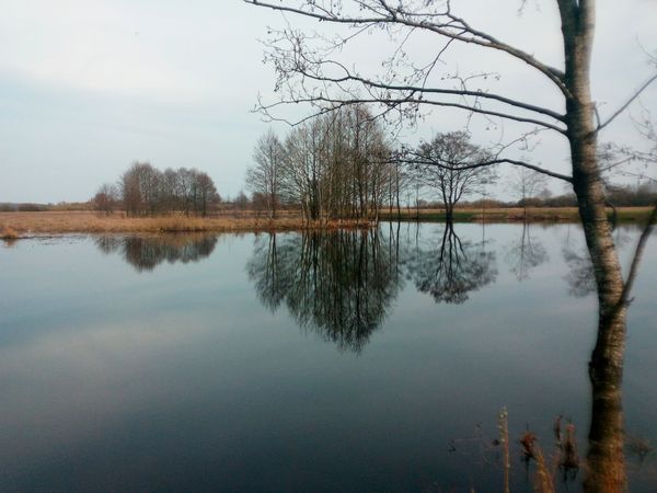 Romantische Spaziergänge am Flussufer