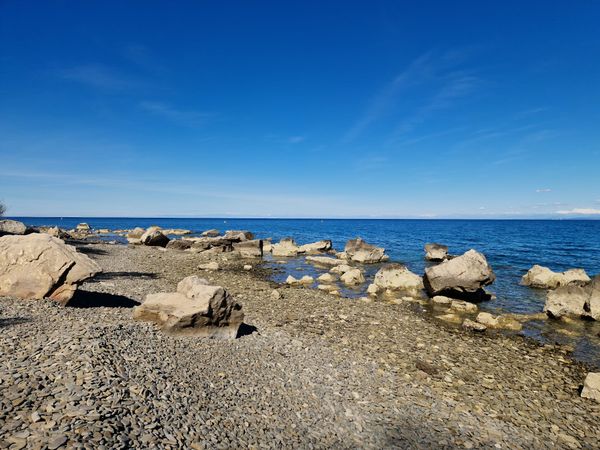 Malersicher Strand in Naturschutzgebiet