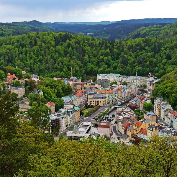 Atemberaubender Blick auf Karlsbad