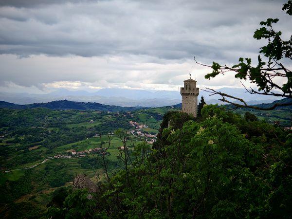 Mittelalterliche Türme mit atemberaubender Aussicht