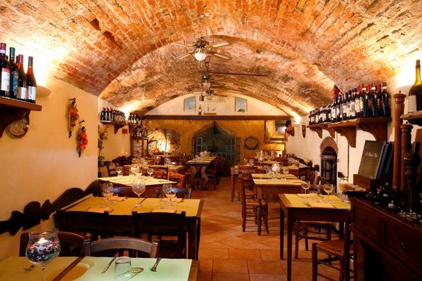 Dine in a medieval setting with modern cuisine