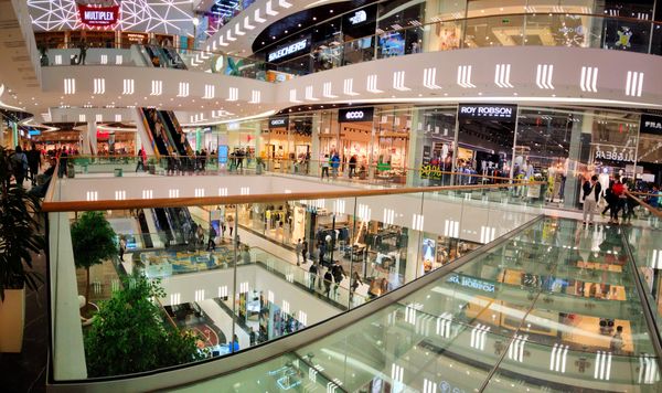 Einkaufszentrum als Krisenbeispiel