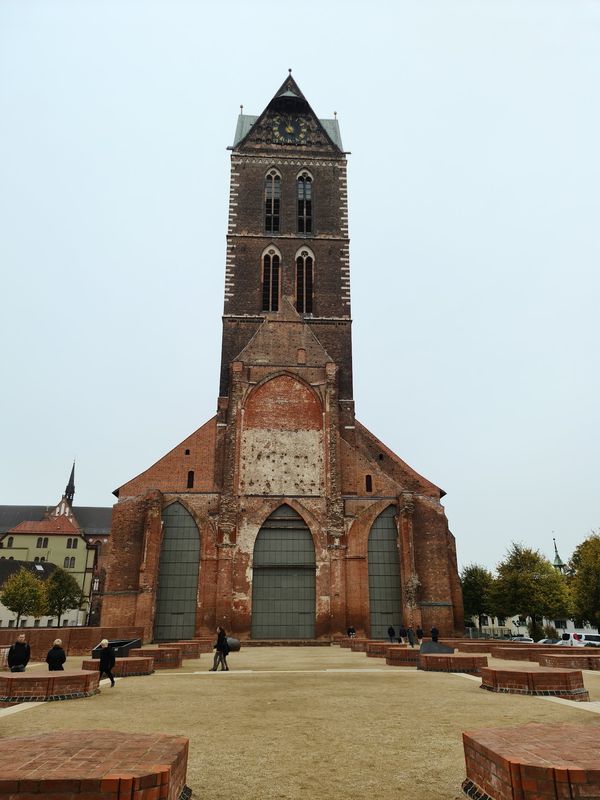 Majestätischer Blick über Wismar