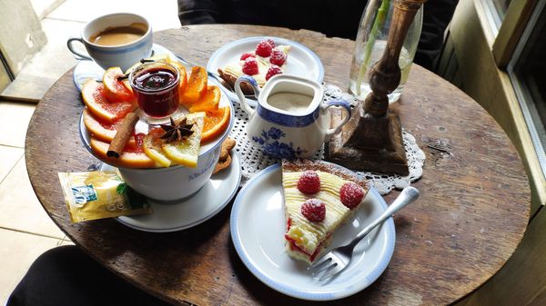 Zeitreise mit Walnusskuchen