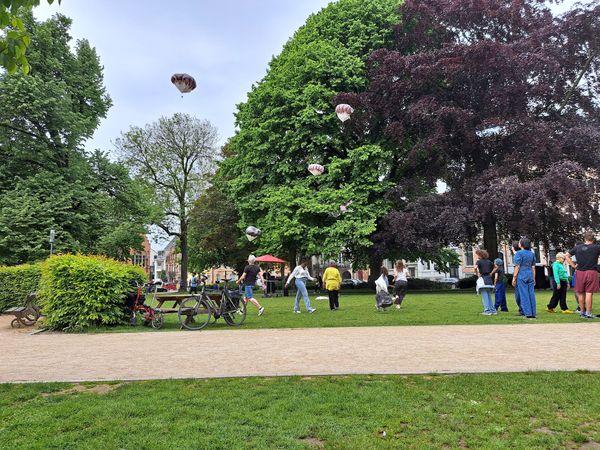 Grüne Oase mit Spielvergnügen