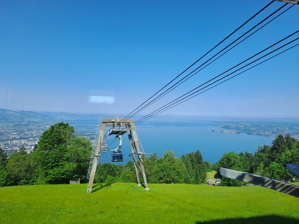 Schwebe über den Bodensee