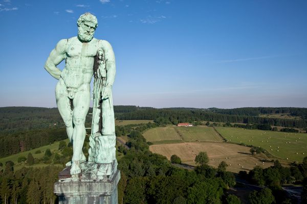 Monumentaler Blick über Kassel