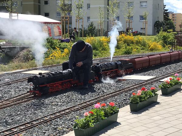 Nostalgische Dampfbahnfahrten