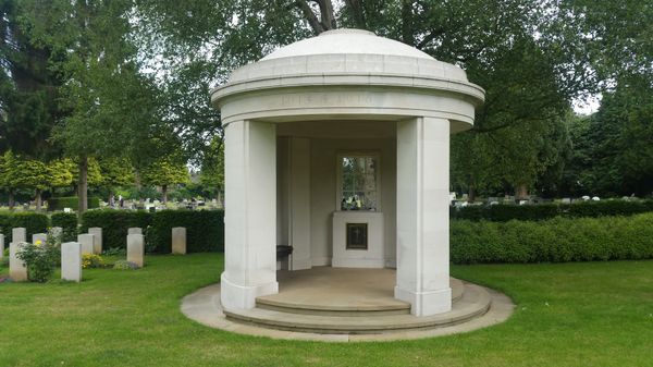 Friedhof mit Kriegsgeschichte