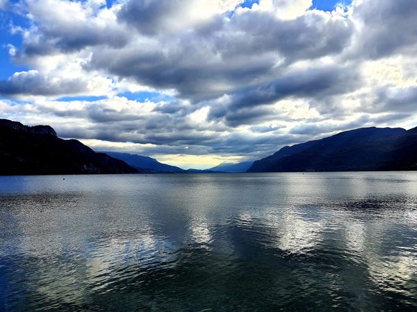 Geheimer Badeplatz am Bourget See