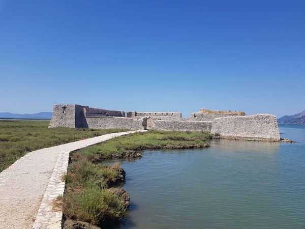 Panoramablick vom historischen Schloss