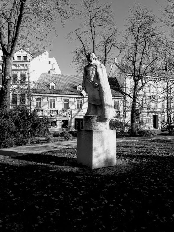 Historischer Platz im Herzen von Budweis