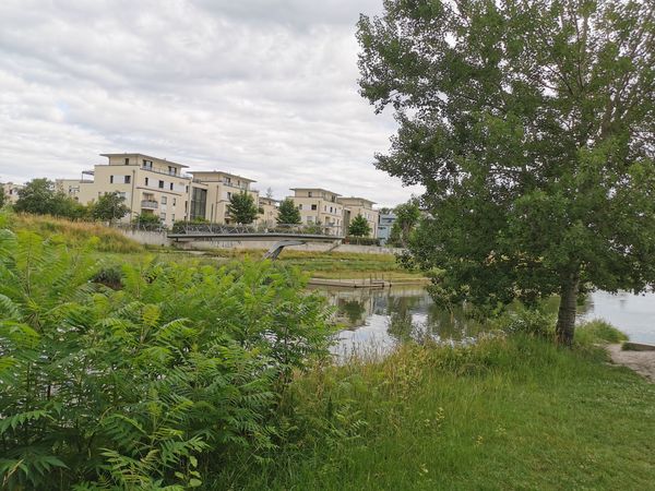 Zusammenfluss mit Aussicht