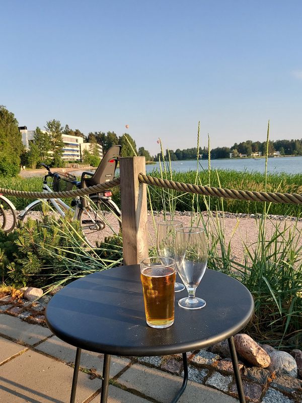 Café mit Aussicht, abseits der Touristenpfade