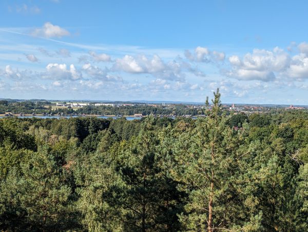 Panoramablick über Güstrows Natur