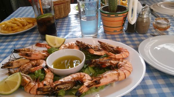 Entspannen am Strandcafé