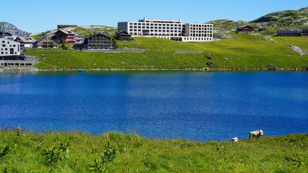 Idyllische Berglandschaft zum Wandern und Entspannen