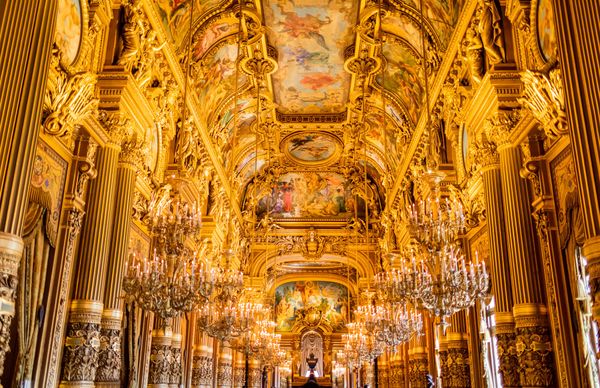 Opulent opera house with stunning interiors