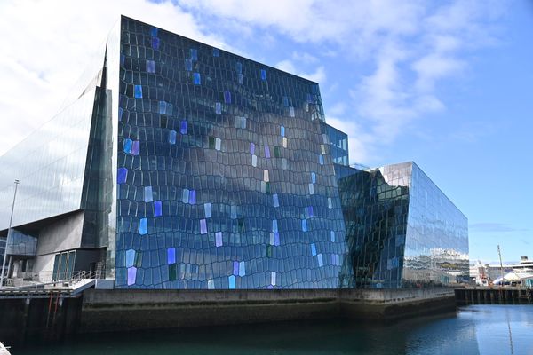 Moderne Architektur am Hafen