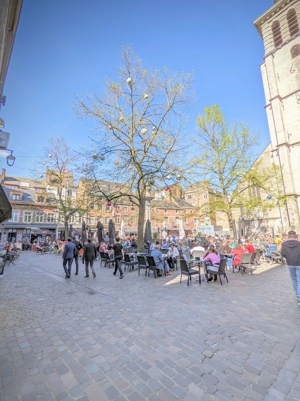 Belgisches Bier in Lokaler Atmosphäre