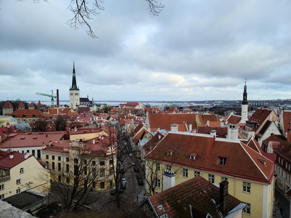 Panoramablick über Tallinn