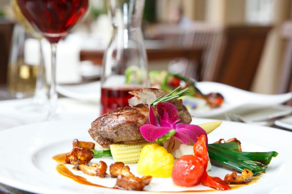 Elegantes Ambiente und badische Gerichte