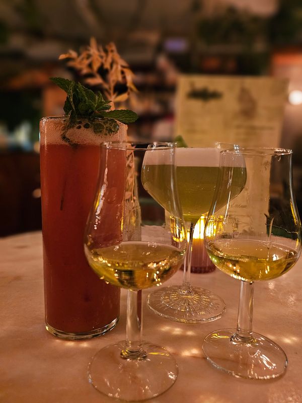 Tropisches Flair und frische Cocktails