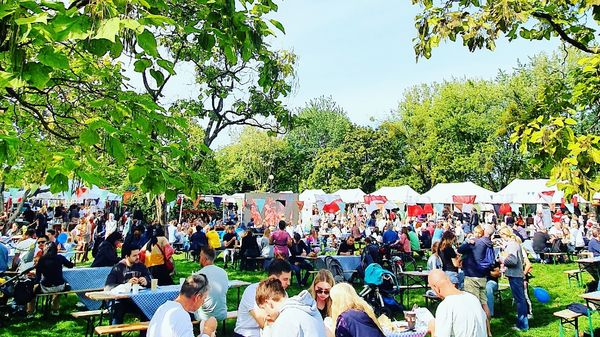 Schlemmen auf dem Food Market