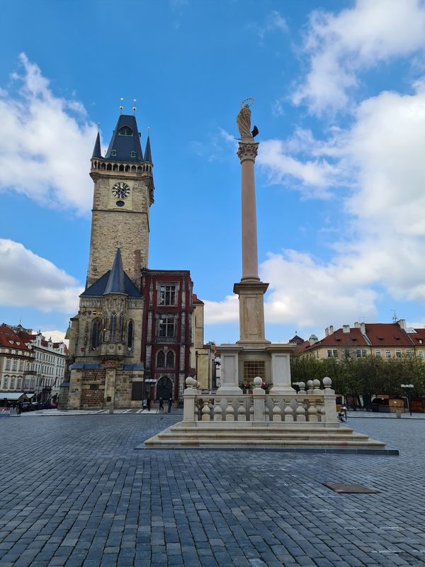 Atemberaubende Aussicht über Prags Altstadt