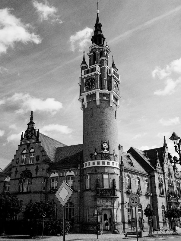 Neo-Renaissance Rathaus mit Aussicht