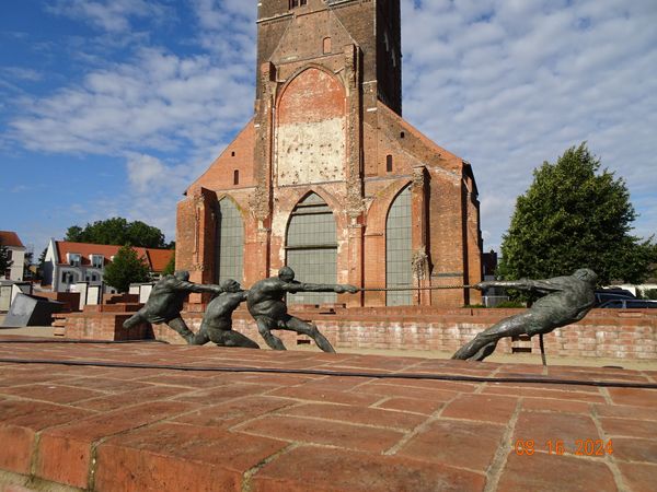 Majestätischer Blick über Wismar