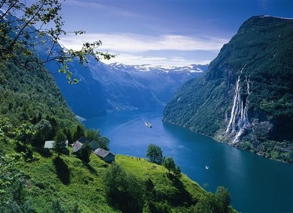 Norwegens höchster Wasserfall