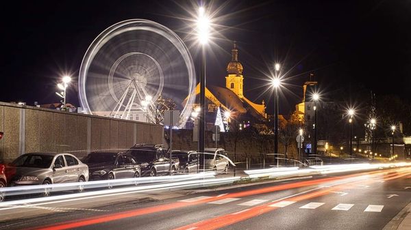 Erlebe Győr aus der Vogelperspektive im Riesenrad