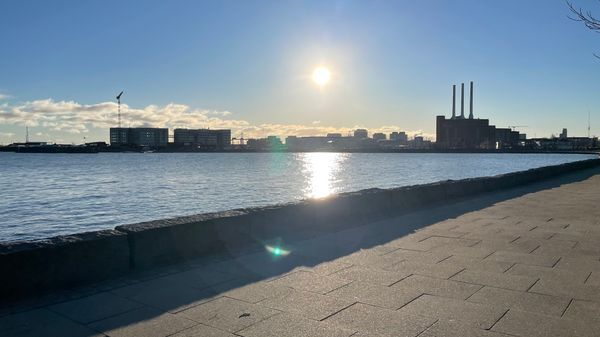 Stadtstrand für heiße Tage