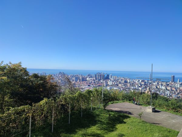 Atemberaubende Aussicht auf Batumi