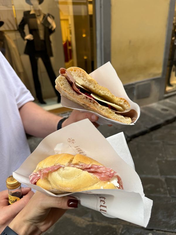 Legendäre Panini in Florenz