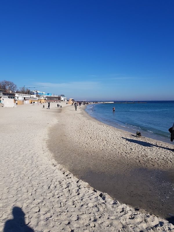 Sonnenbaden am Schwarzen Meer