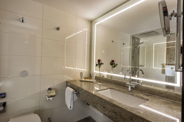 Komfortable Zimmer mit Blick auf die Marienfeste