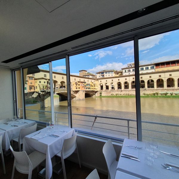 Dinner mit Aussicht auf den Ponte Vecchio