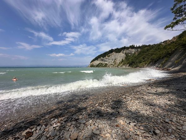 Malersicher Strand in Naturschutzgebiet