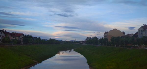 Atemberaubende Aussicht über Brčko