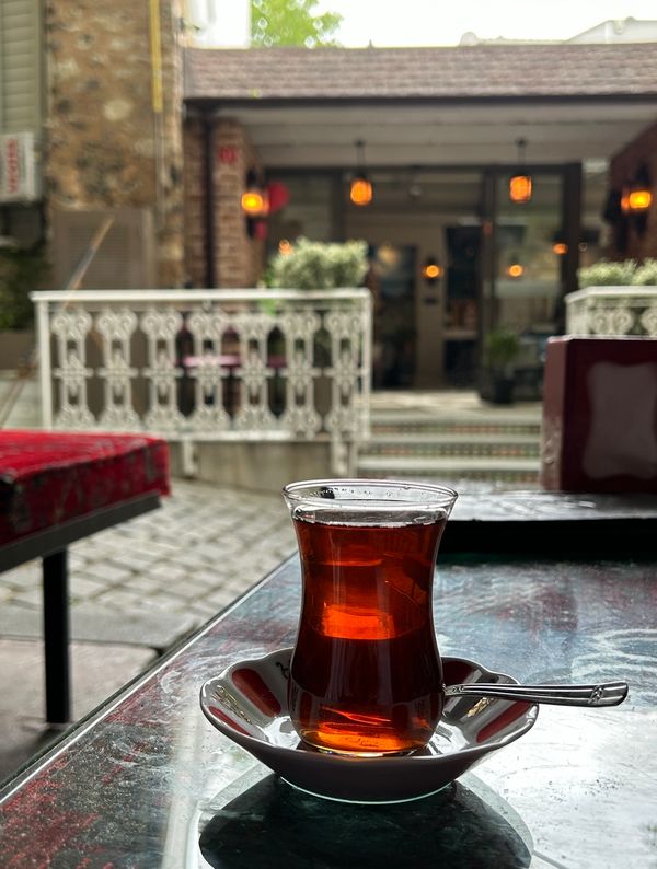 Entspannen neben der Hagia Sophia