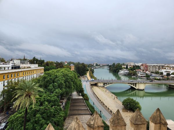 Aussicht über den Guadalquivir genießen