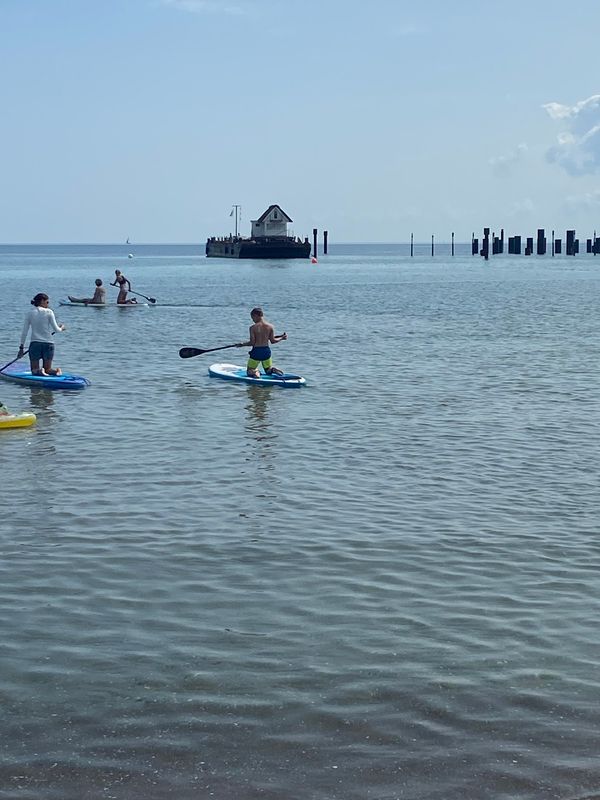 Aktiv auf dem Wasser