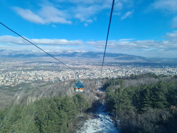 Wanderung auf den Vodno für Panoramablicke