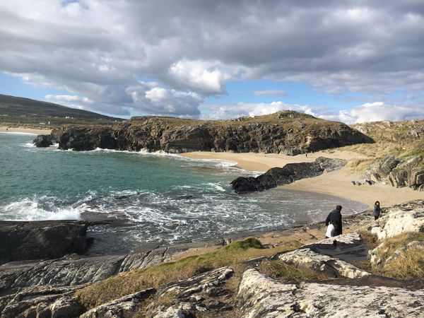 Sonnige Tage am Sandstrand